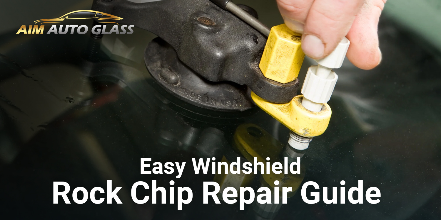 Easy way to fix a windshield rock chip